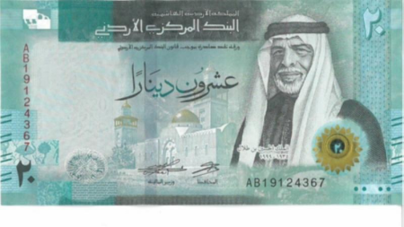 Jordan Paper Currencies